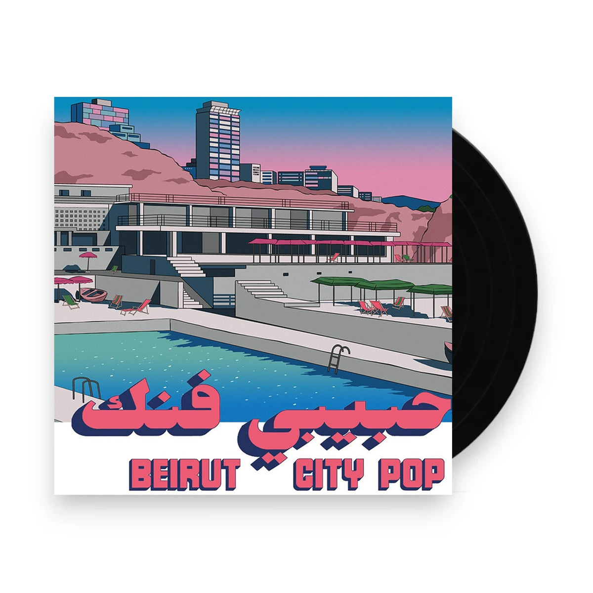 Packshot: Habibi Funk 035: Beirut City Comp / Various – Habibi Funk 035: Beirut City Comp / Various (LP Vinyl) Vinyl LP | Relix