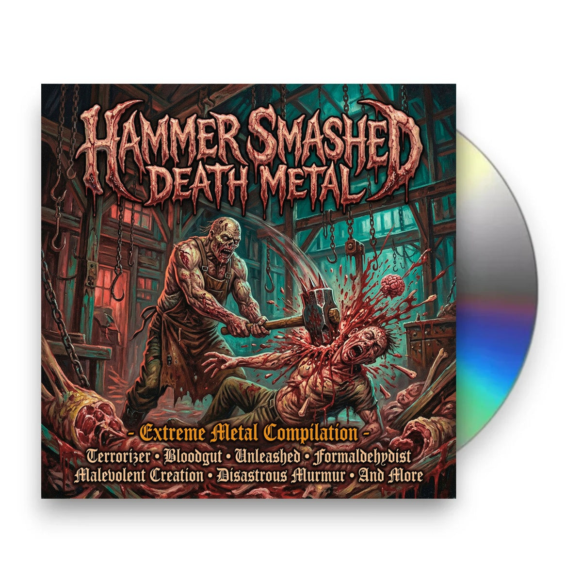 Packshot: Hammer Smashed Death Metal / Various – Hammer Smashed Death Metal / Various CD | Relix