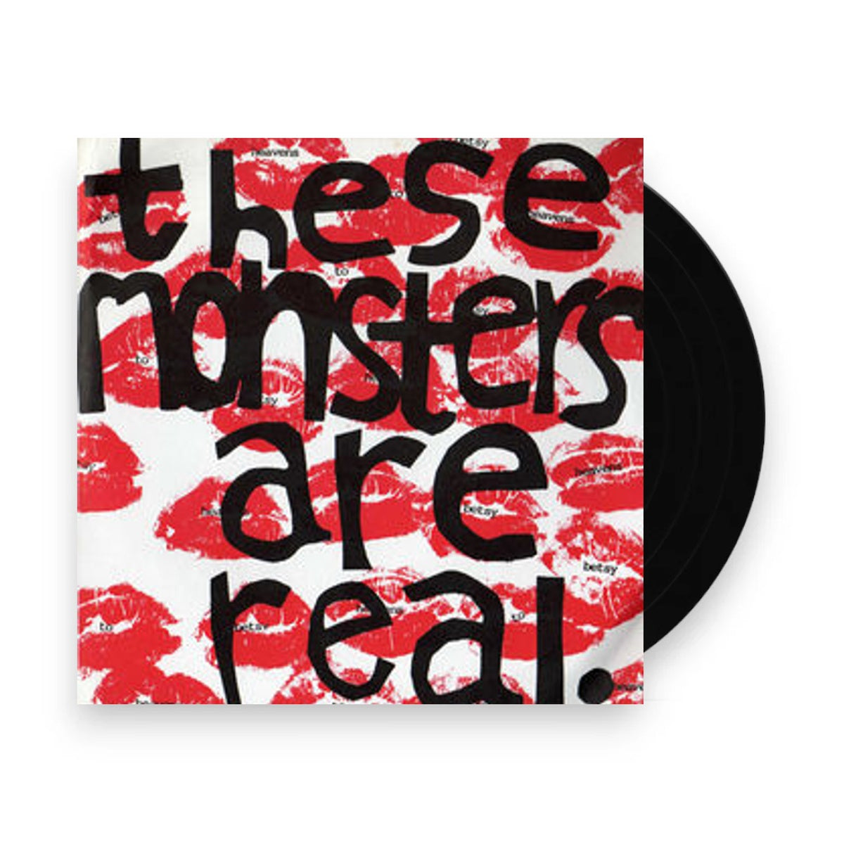 Packshot: Heavens To Betsy – These Monsters Are Real (Download Included 7" Vinyl) Vinyl LP | Relix