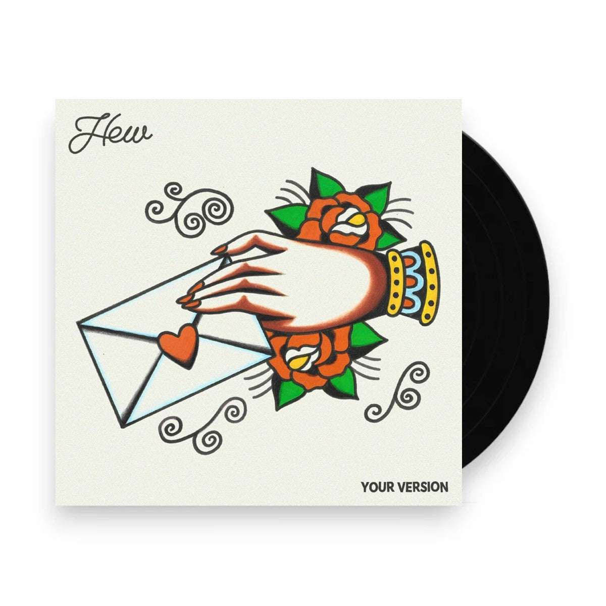 Packshot: Hew – Your Version - Tri-Color Vinyl LP | Relix