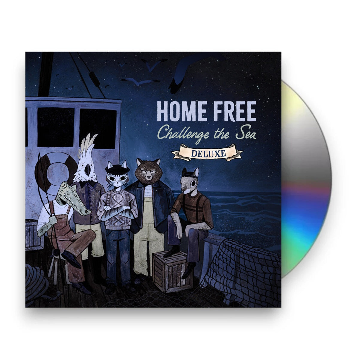 Packshot: Home Free – Challenge the Sea (deluxe CD) CD | Relix