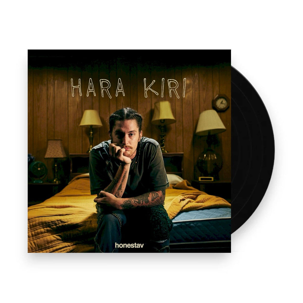 Packshot: honestav – Hara-Kiri - Black/Gold (Blk, Clear, Gol, Spla LP Vinyl) Vinyl LP | Relix