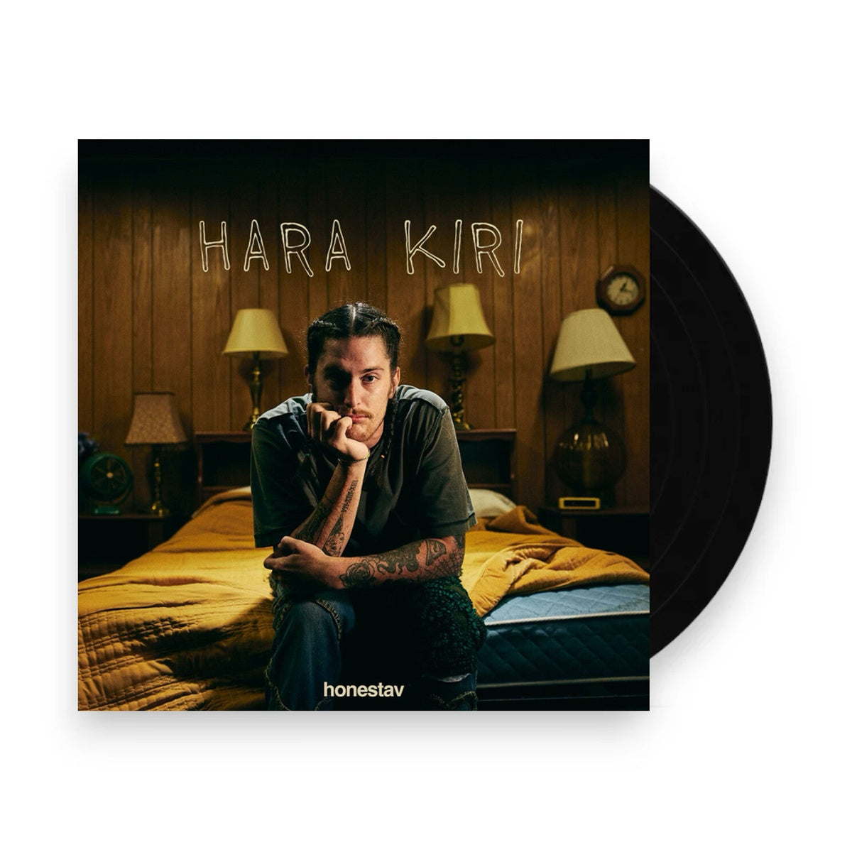 Packshot: honestav – Hara-Kiri (Black/Gold Splatter LP Vinyl) Vinyl LP | Relix