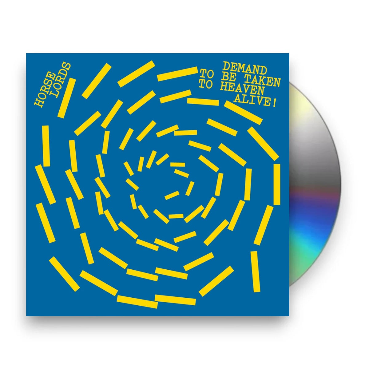 Packshot: Horse Lords – Demand To Be Taken To Heaven Alive CD | Relix