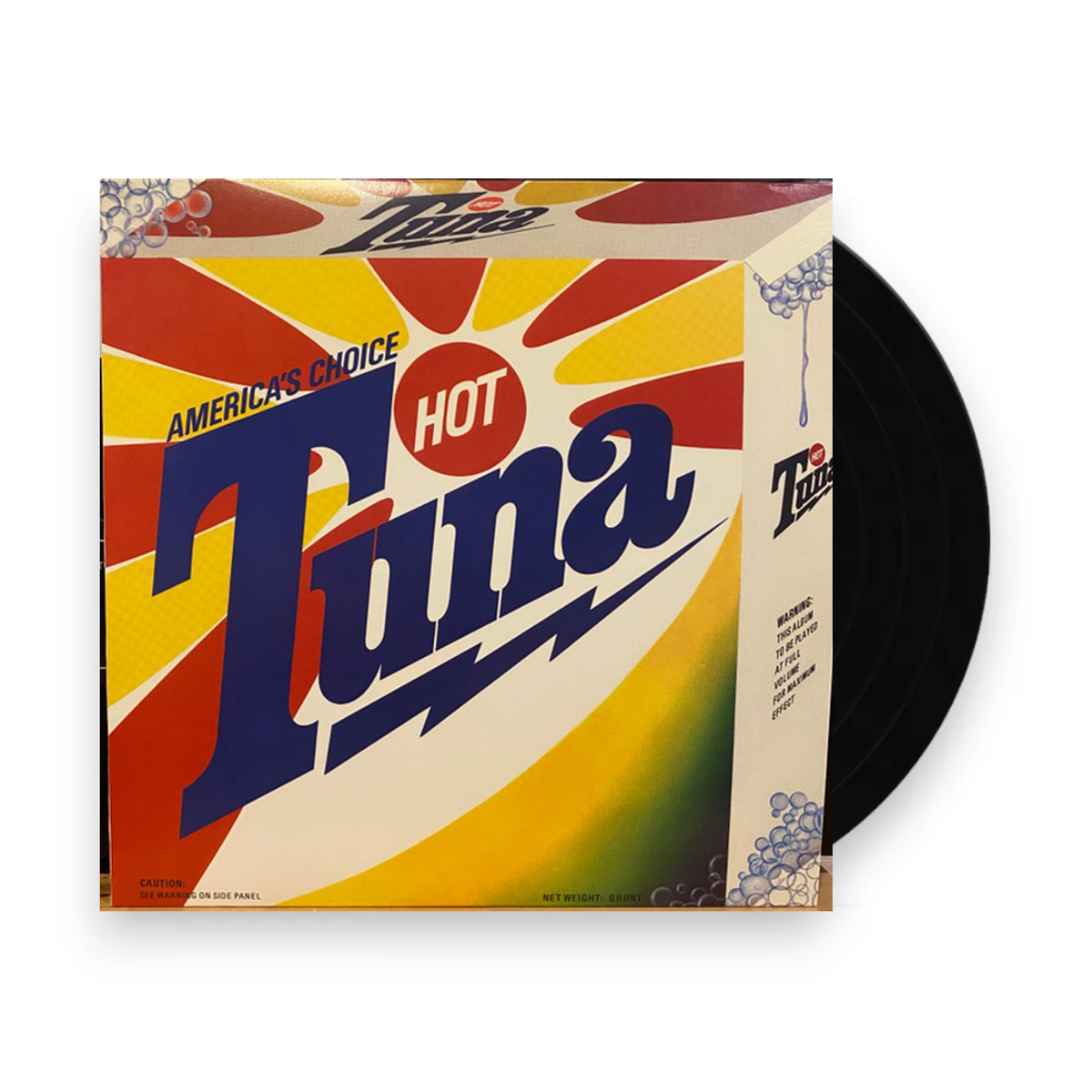 Packshot: Hot Tuna – America's Choice (Yellow, RSD Drops 2021 LP Vinyl) Vinyl LP | Relix