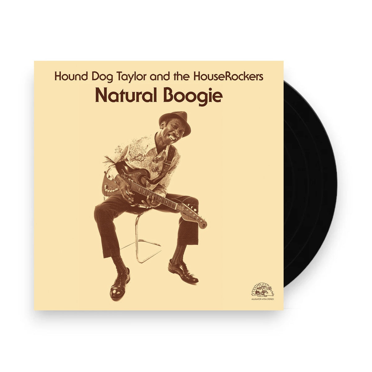 Packshot: Hound Taylor  Dog – Natural Boogie (Remastered, Download Included, Reissue LP Vinyl) Vinyl LP | Relix