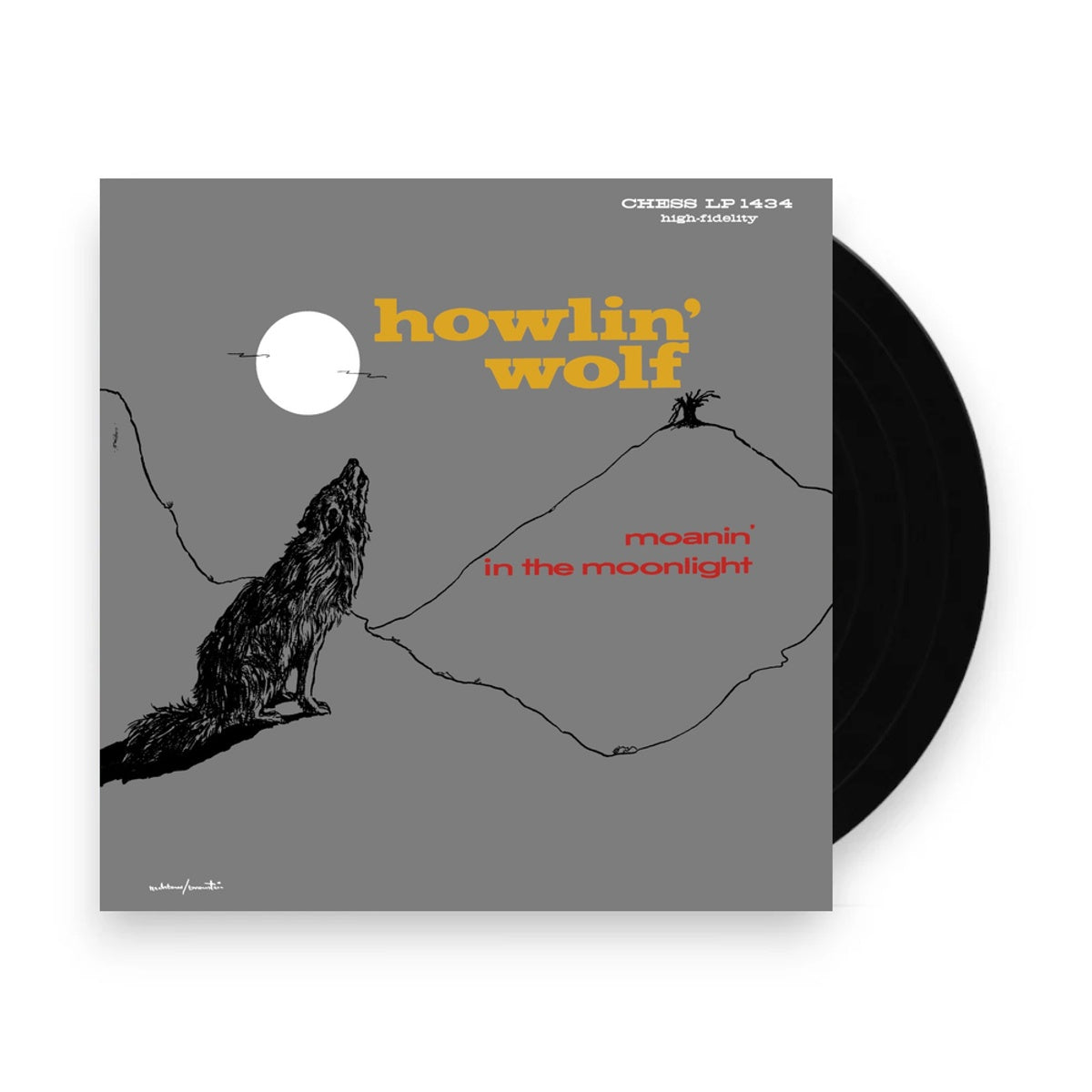 Packshot: Howlin' Wolf – Moanin' In The Moonlight (Chess 75 Series, 180 Gram LP Vinyl) Vinyl LP | Relix