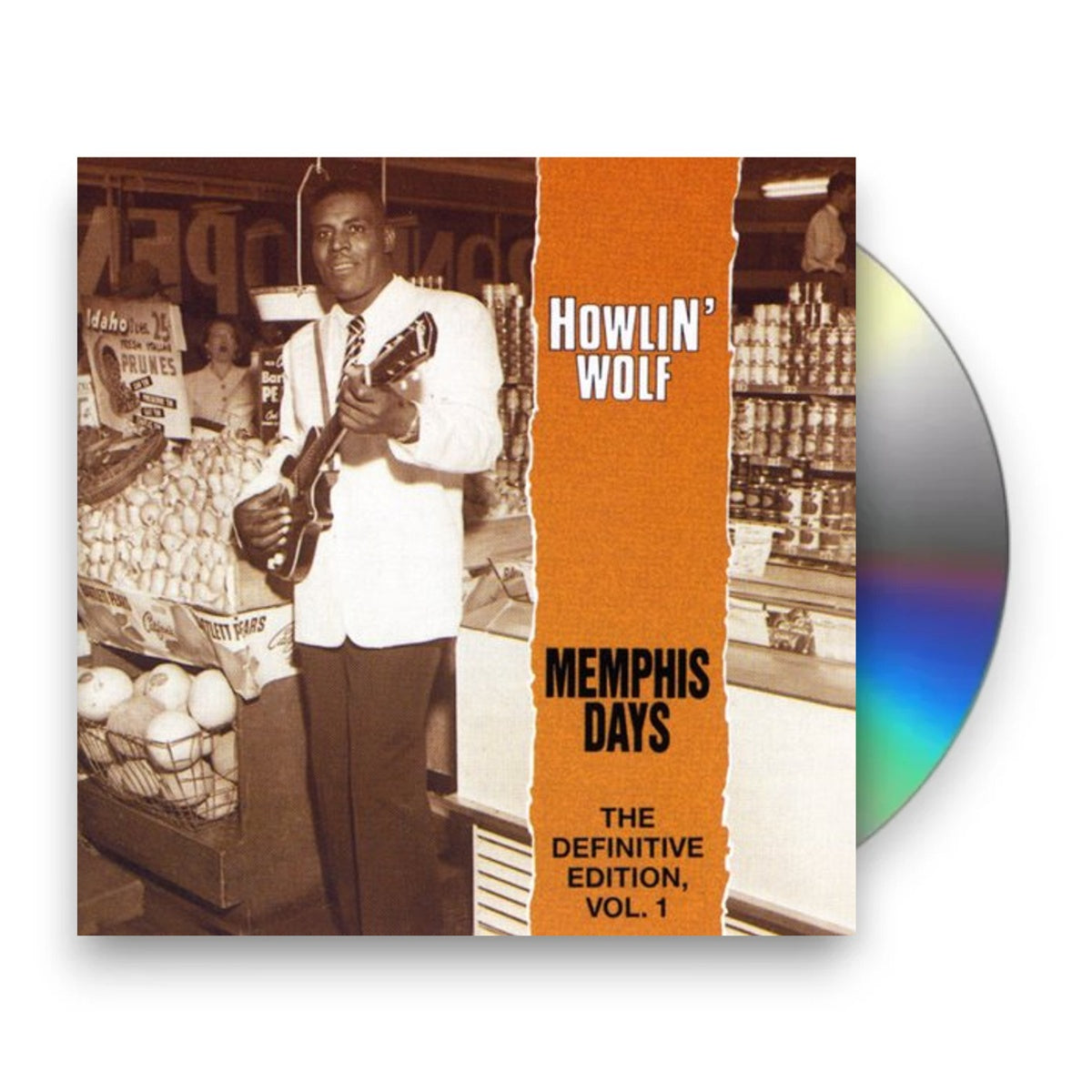 Packshot: Howlin' Wolf – Vol. 1-Memphis Days-The Defin (Import CD) CD | Relix