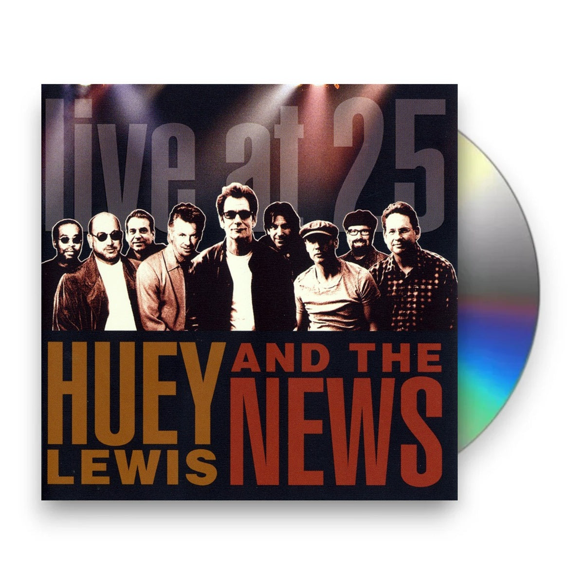 Packshot: Huey Lewis & The News – Live at 25 CD | Relix
