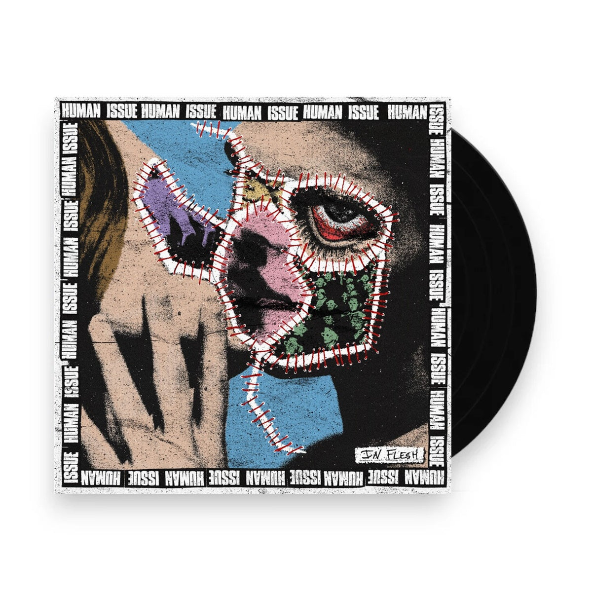 Packshot: Human Issue – In Flesh (Colored LP Vinyl) Vinyl LP | Relix
