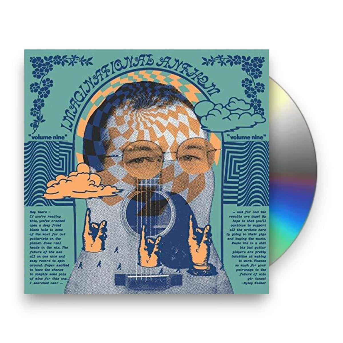 Packshot: Imaginational Anthem 9 Ryley Walker Presents / Va – Imaginational Anthem, Vol. 9: Ryley Walker Presents (Various Artists CD) CD | Relix