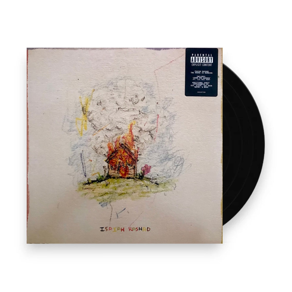 Packshot: Isaiah Rashad – The House Is Burning (LP Vinyl) Vinyl LP | Relix