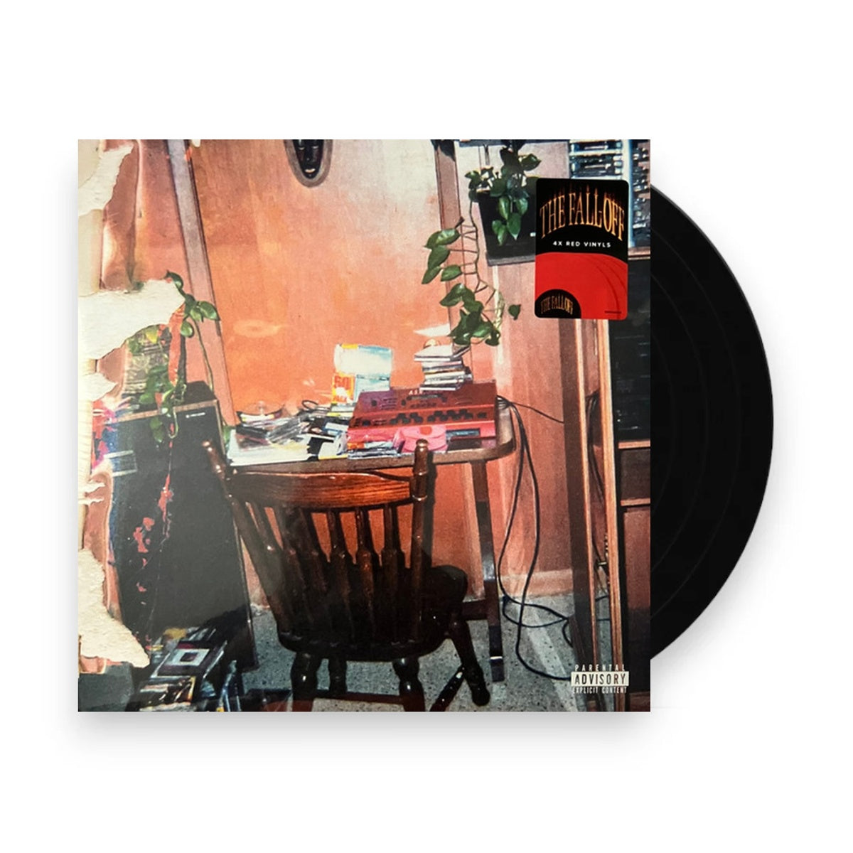 Packshot: J. Cole – The Fall-Off (Red LP Vinyl) Vinyl LP | Relix