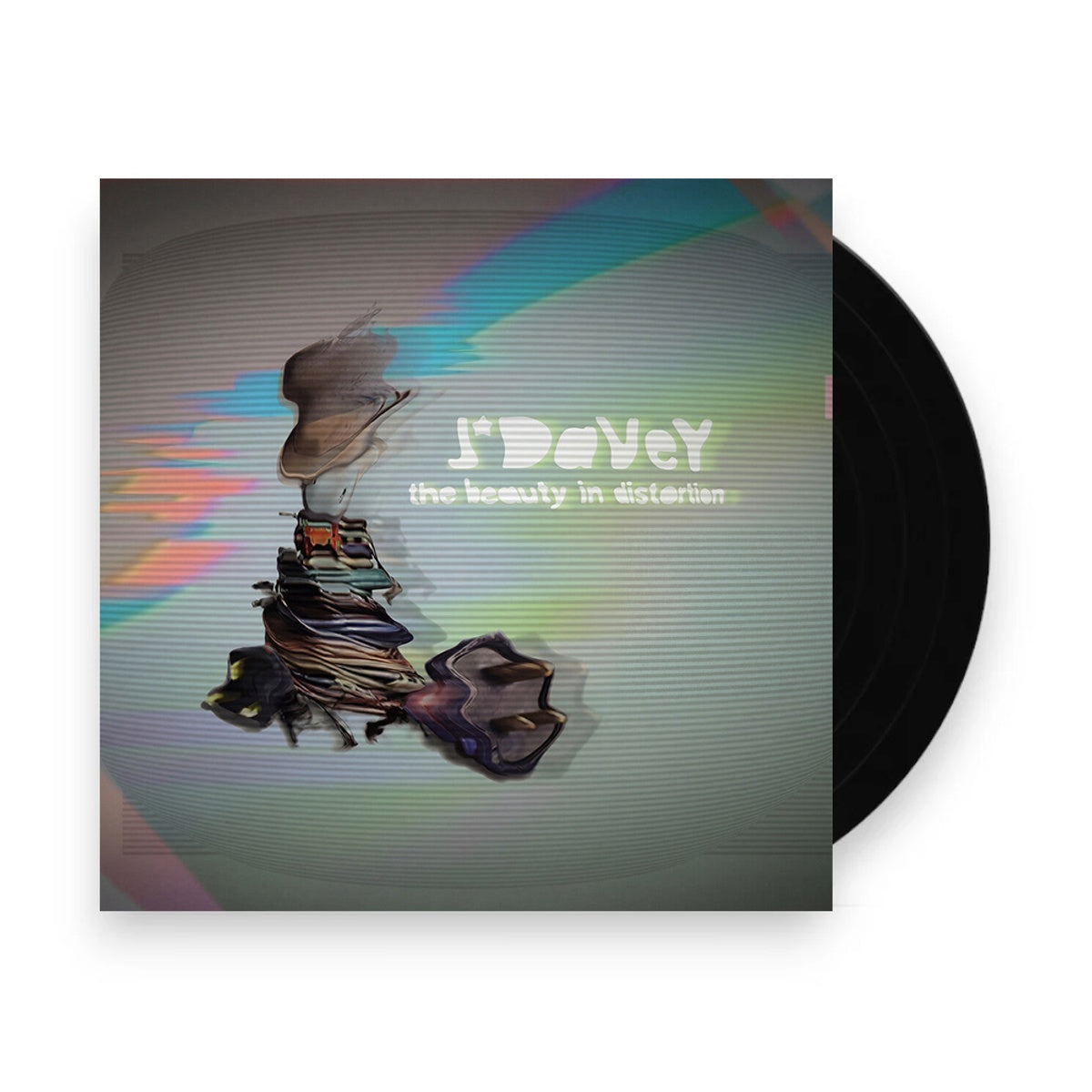 Packshot: J*Davey – The Beauty in Distortion / The Land of the Lost (2-LP Vinyl) Vinyl LP | Relix