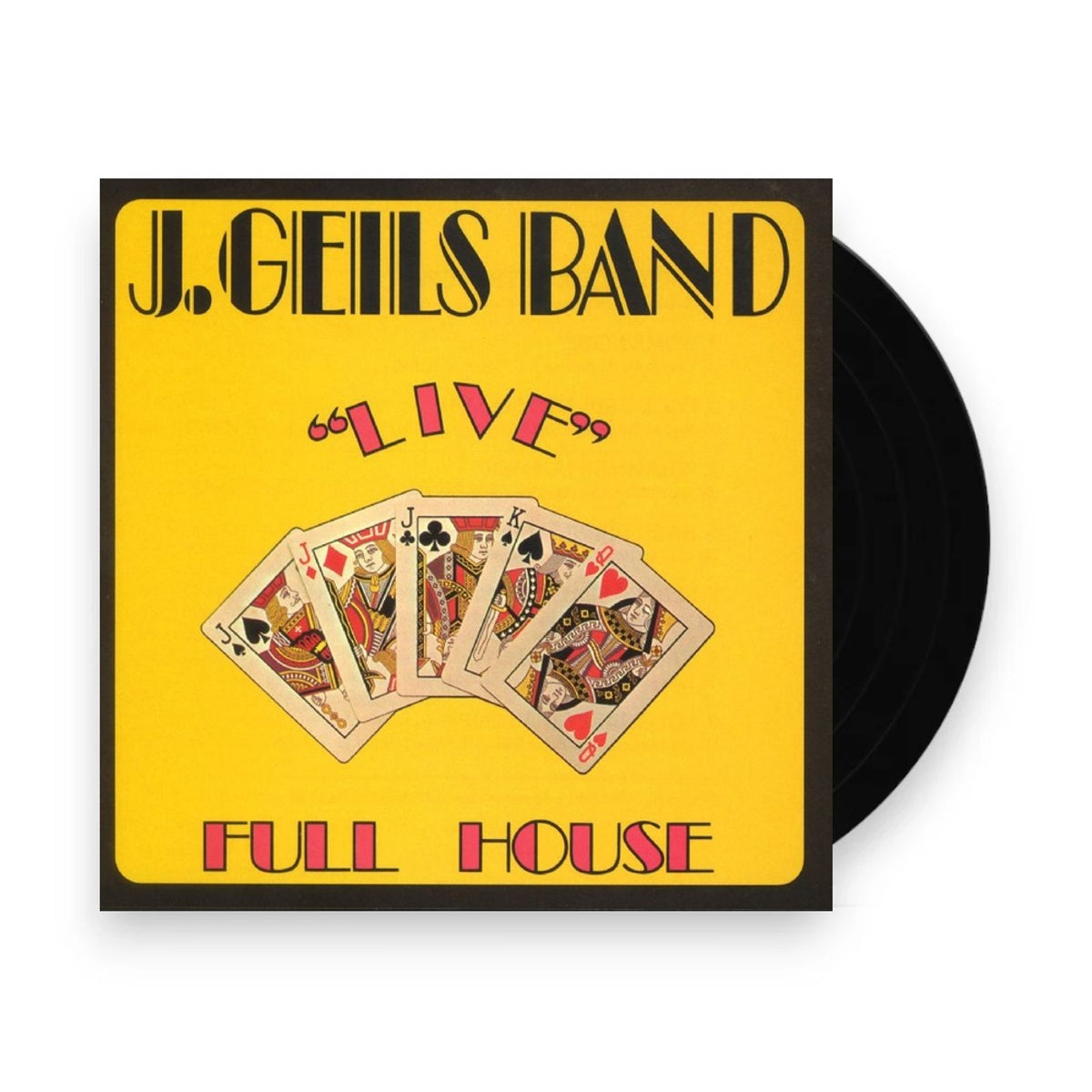Packshot: J Geils Band – Live Full House Vinyl LP | Relix