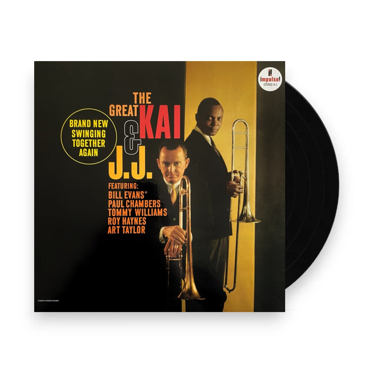 Packshot: J Johnson .J. / Winding,Kai – Great Kai & J.J. (Verve Acoustic Sounds Series LP Vinyl) Vinyl LP | Relix