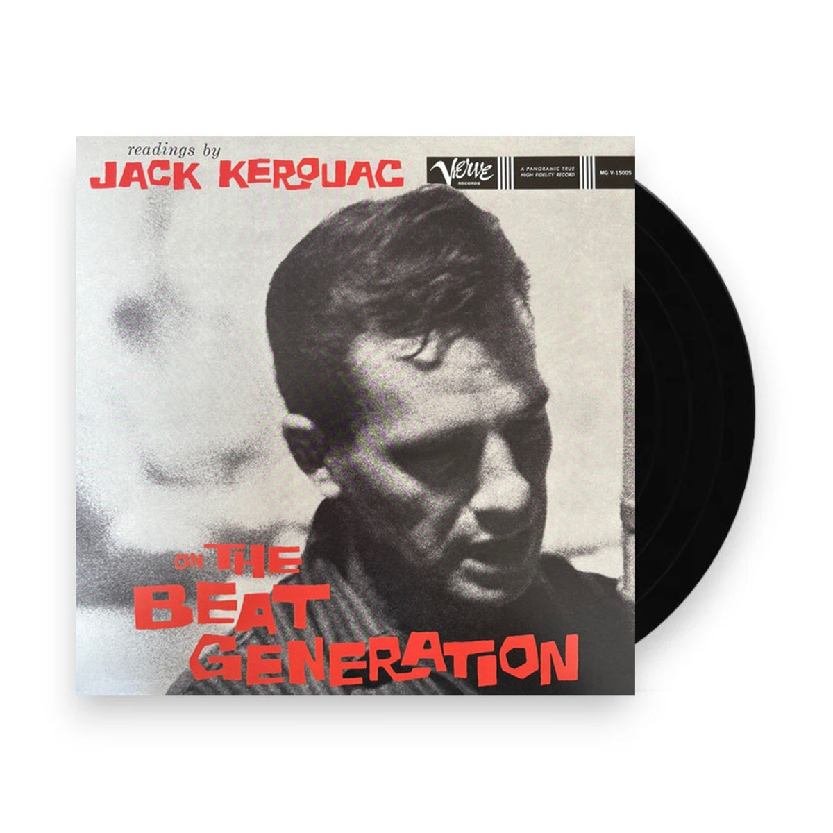 Packshot: Jack Kerouac – Readings By Jack Kerouac On The Beat Generation Vinyl LP | Relix