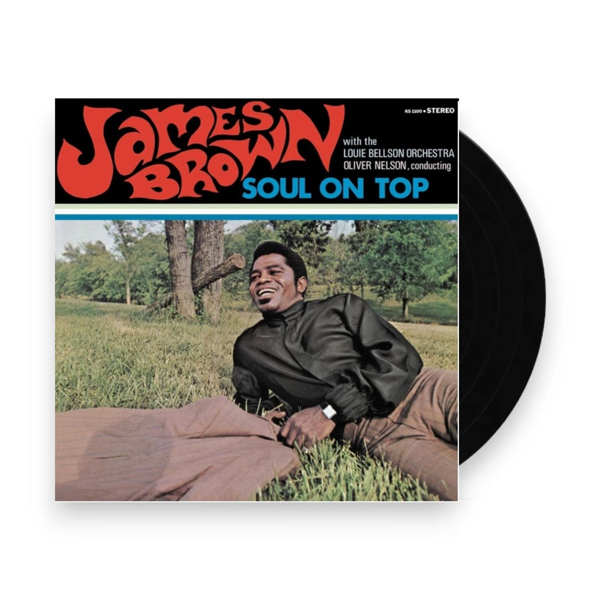 Packshot: James Brown – Soul On Top (Verve By Request Series LP Vinyl) Vinyl LP | Relix
