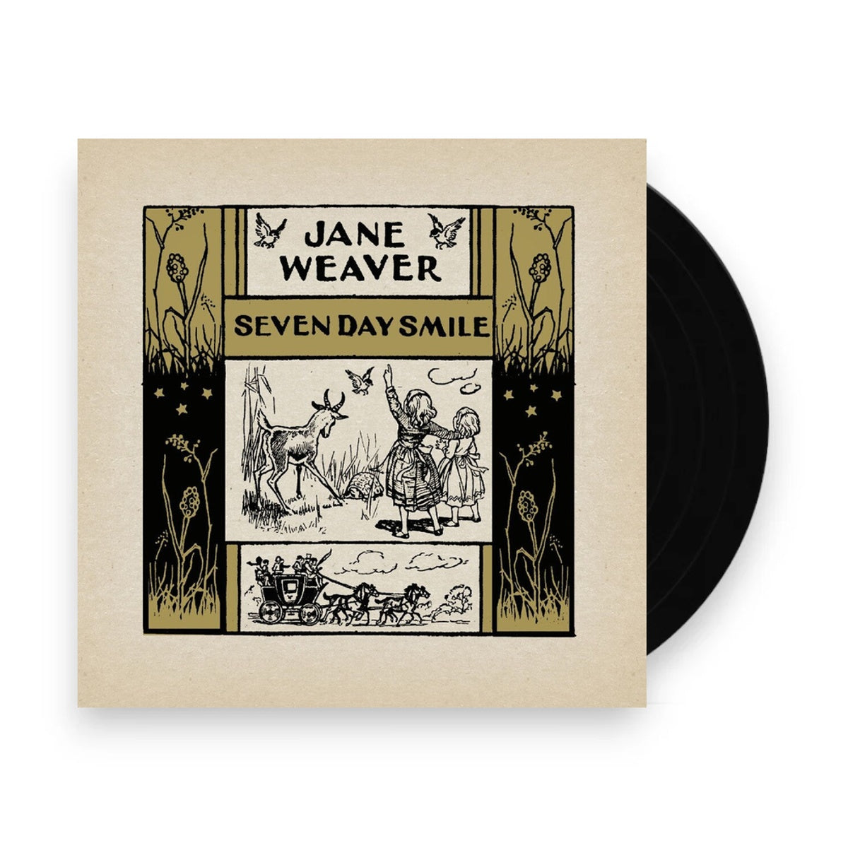 Packshot: Jane Weaver – Seven Day Smile - Gold Vinyl LP | Relix