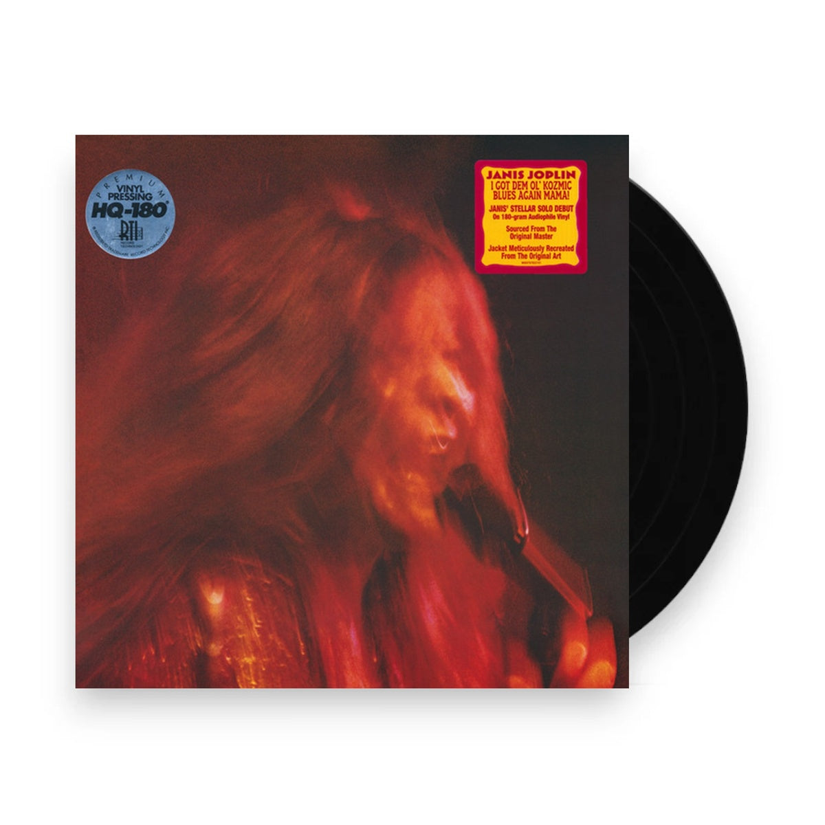 Packshot: Janis Joplin – I Got Dem Ol' Kozmic Blues Again Mama Vinyl LP | Relix