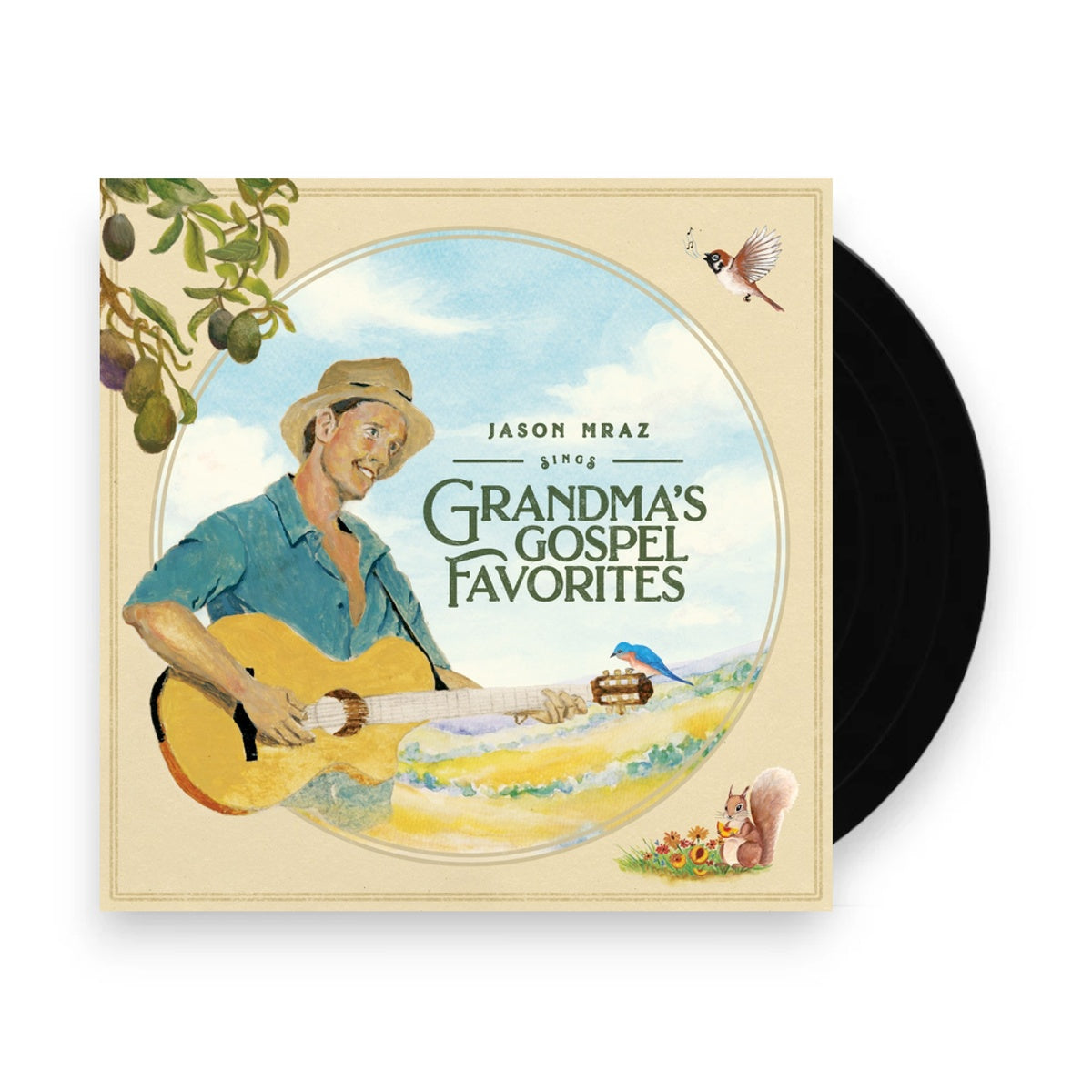 Packshot: Jason Mraz – Grandma's Gospel Favorites Vinyl LP | Relix