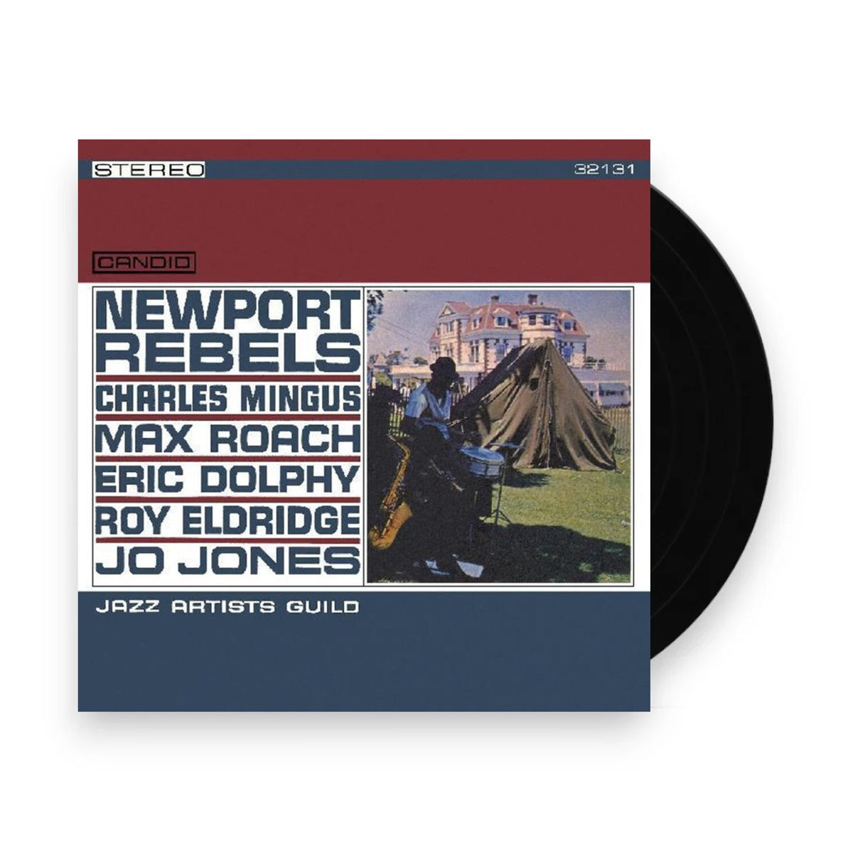 Packshot: Jazz Artist Guild – Newport Rebels (2024 Remaster, Deluxe, 180 Gram LP Vinyl) Vinyl LP | Relix