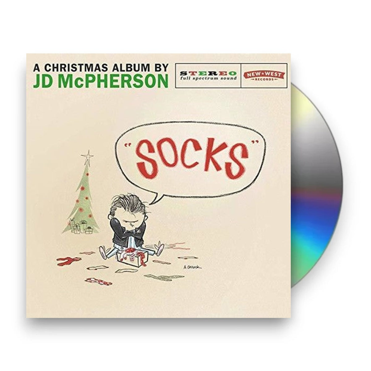 Packshot: JD McPherson – Socks CD | Relix