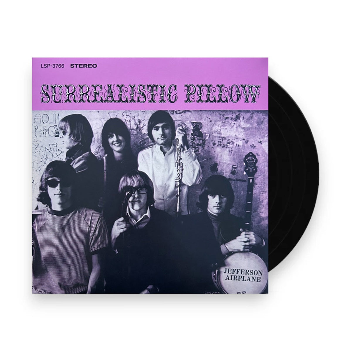 Packshot: Jefferson Airplane – Surrealistic Pillow (180G Remastered LP Vinyl) Vinyl LP | Relix