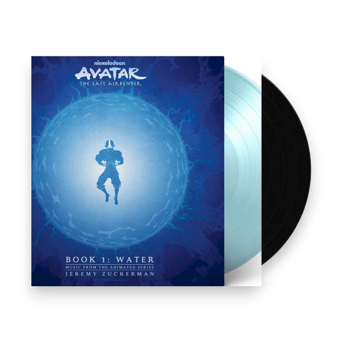 Packshot: Jeremy Zuckerman – Avatar: The Last Airbender - Book 1: Water (Music From The Animated Series, Light Blue 2-LP Vinyl) Vinyl LP | Relix