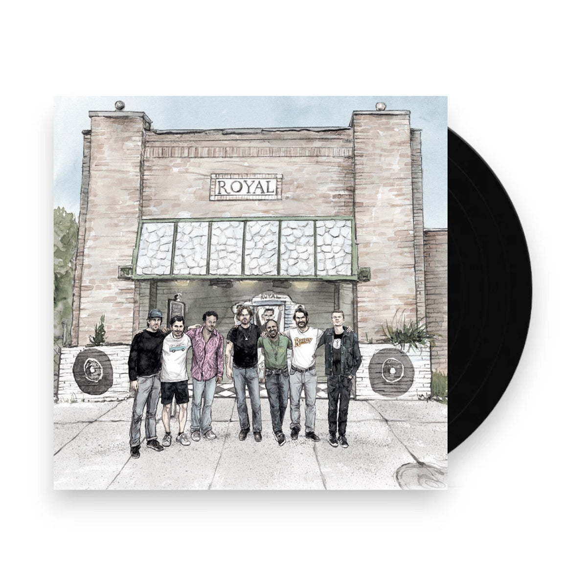 Packshot: Jesper Lindell – Royal - Royal Blue Vinyl (Blue, Colored, Gate LP Vinyl) Vinyl LP | Relix