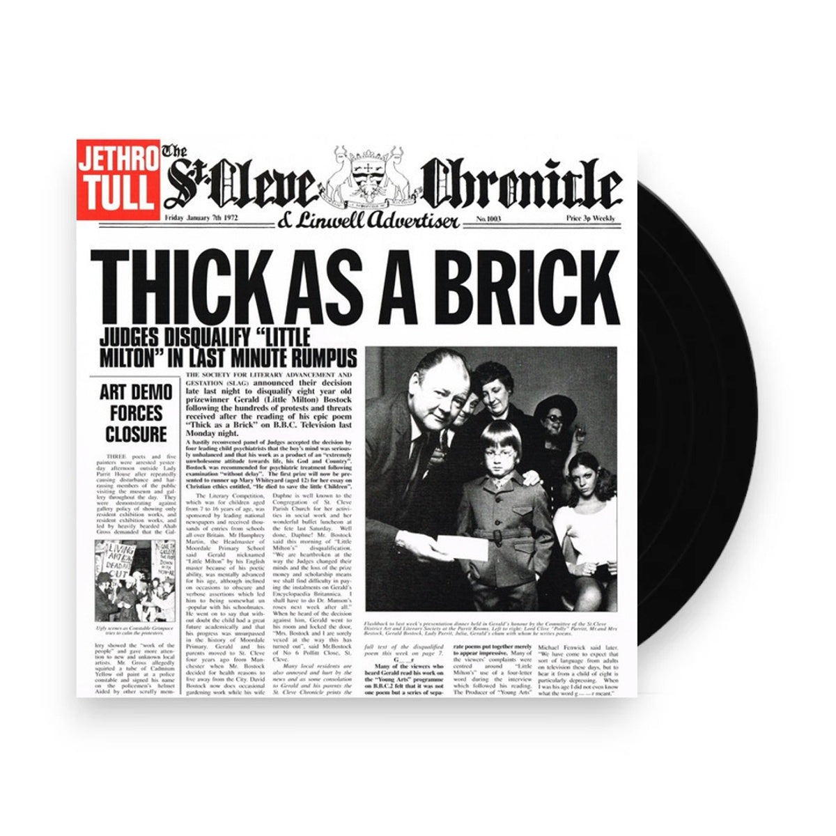 Packshot: Jethro Tull – Thick As A Brick Vinyl LP | Relix