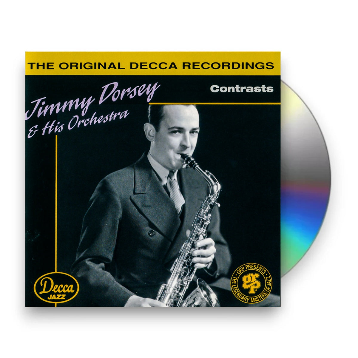 Packshot: Jimmy Dorsey & His Orchestra – Contrasts CD | Relix