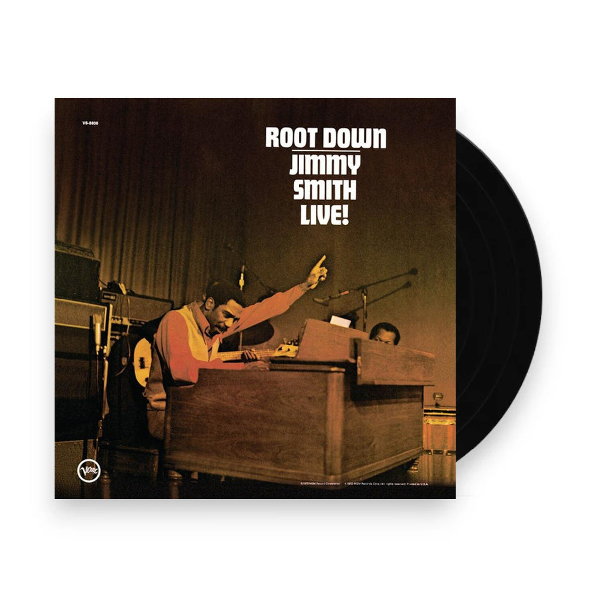 Packshot: Jimmy Smith – Root Down (Verve Acoustic Sounds Series, 180 Gram LP Vinyl) Vinyl LP | Relix