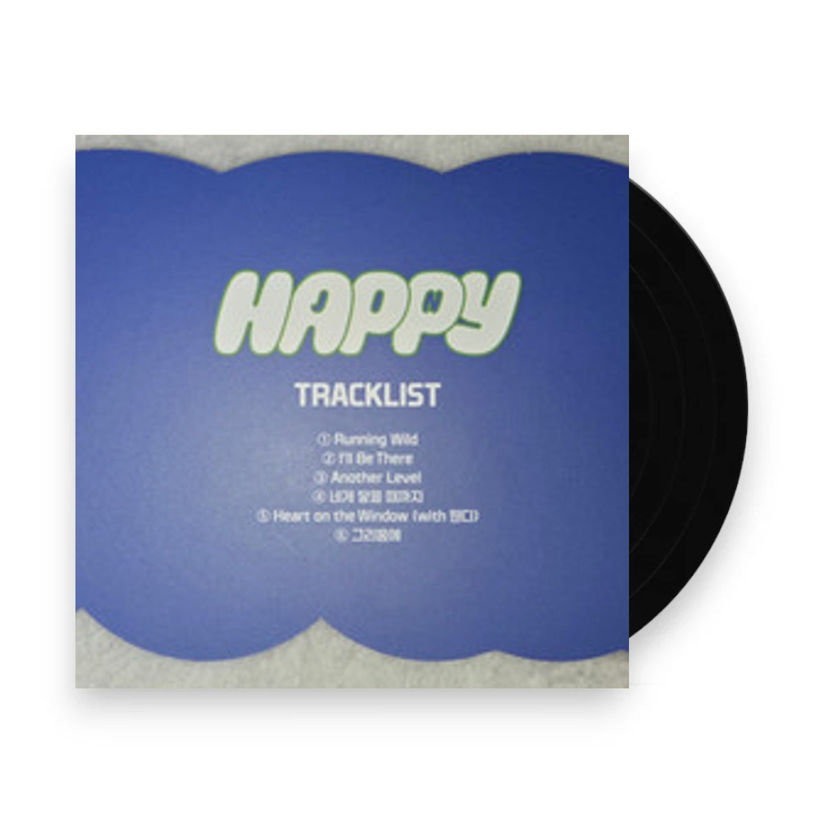 Packshot: Jin (BTS) – Happy (Blue LP Vinyl) Vinyl LP | Relix