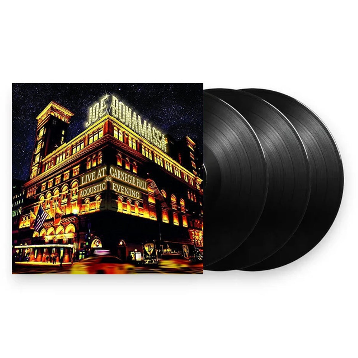 Packshot: Joe Bonamassa – Live At Carnegie Hall: An Acoustic Evening (LP Vinyl) Vinyl LP | Relix