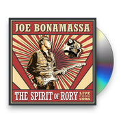 Packshot: Joe Bonamassa – The Spirit Of Rory Live From Cork (Digipak CD) CD | Relix