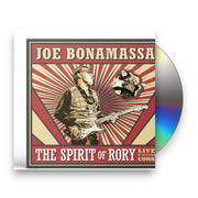 Packshot: Joe Bonamassa – The Spirit Of Rory Live From Cork (Digipak CD) CD | Relix