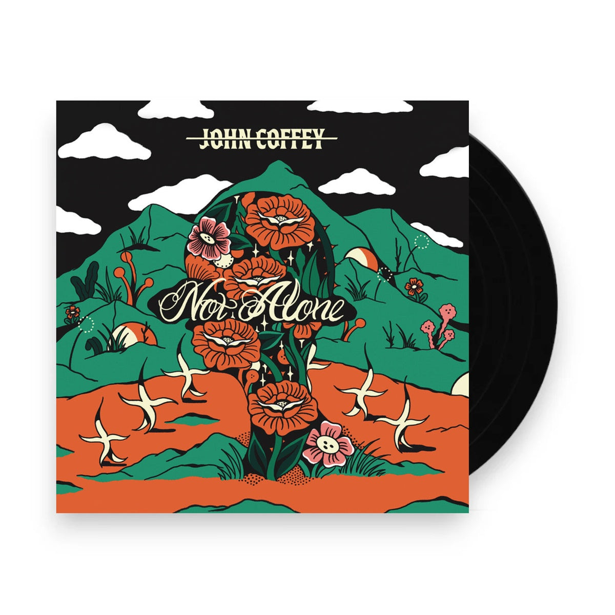 Packshot: John Coffey – Not Alone (LP Vinyl) Vinyl LP | Relix
