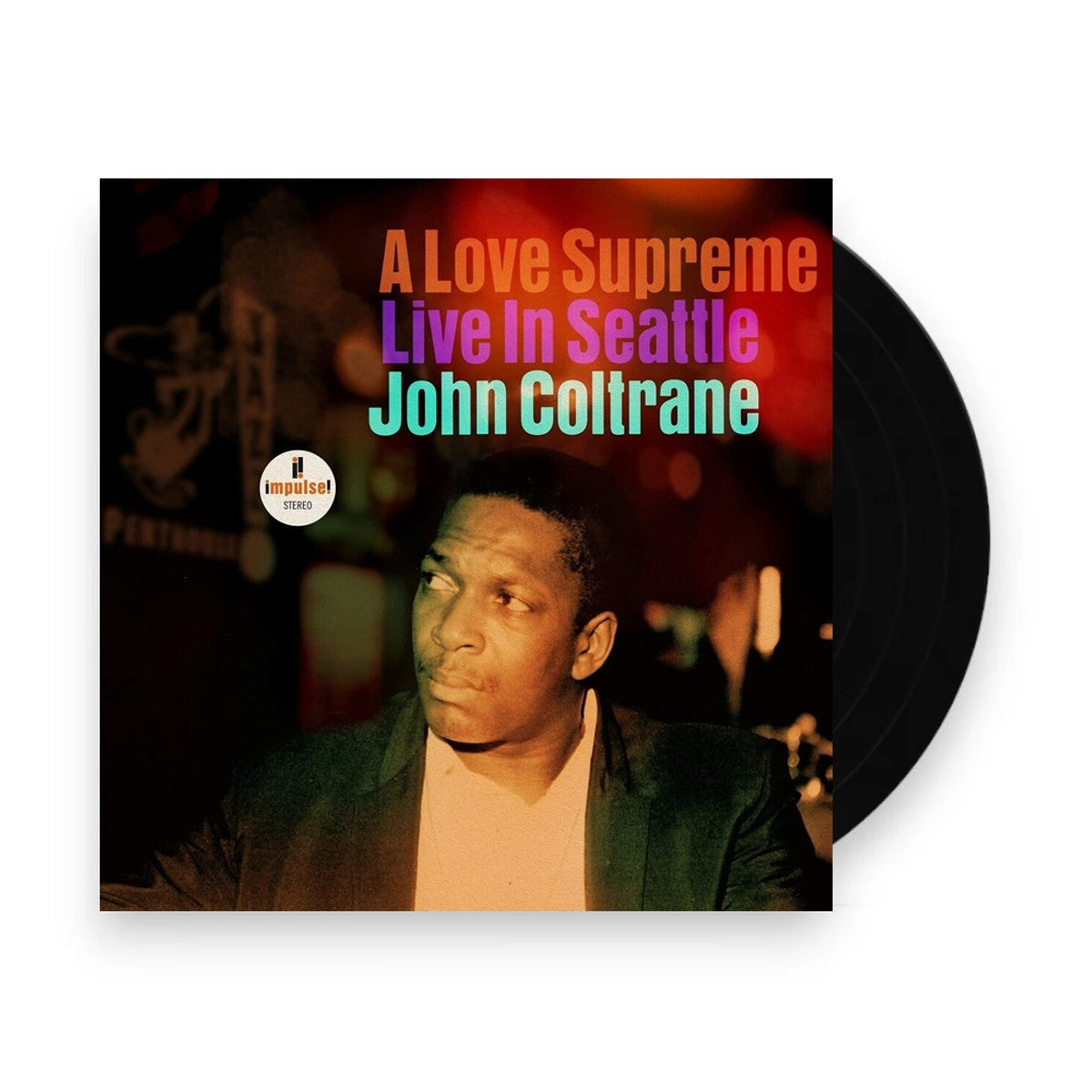 Packshot: John Coltrane – A Love Supreme: Live In Seattle Vinyl LP | Relix