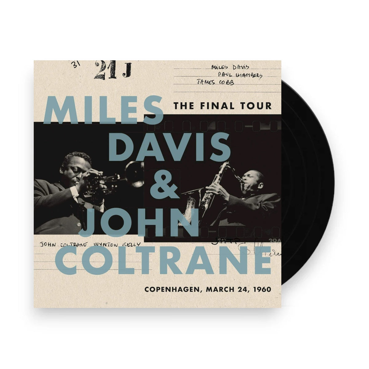Packshot: John Coltrane – The Final Tour: Copenhagen, March 24, 1960 Vinyl LP | Relix