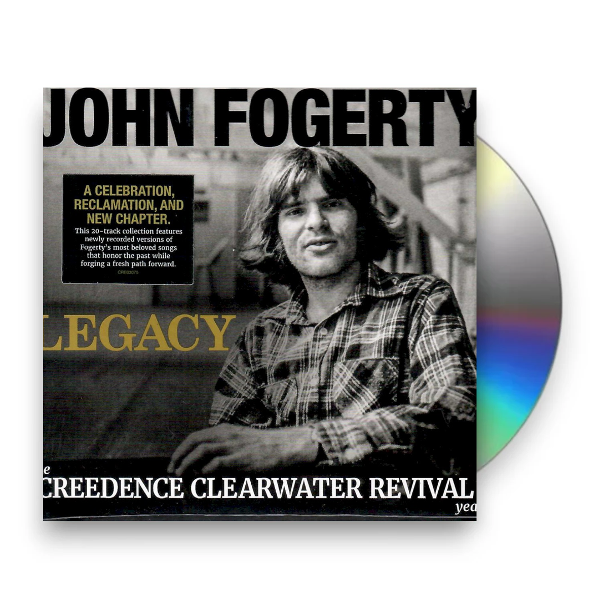 Packshot: John Fogerty – Legacy: the Creedence Clearwater Revival years - CD | Relix
