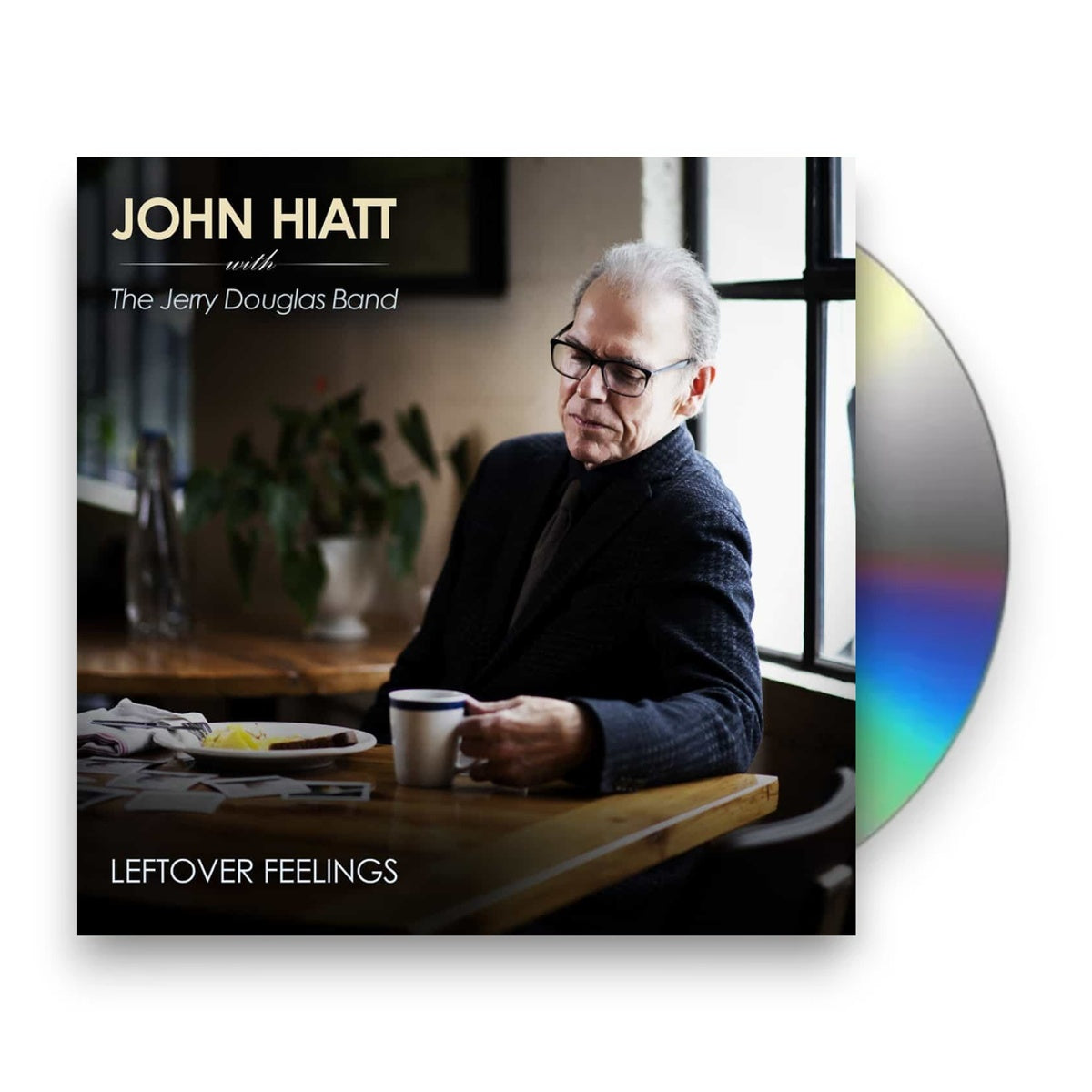 Packshot: John Hiatt with The Jerry Douglas Band – Leftover Feelings CD | Relix