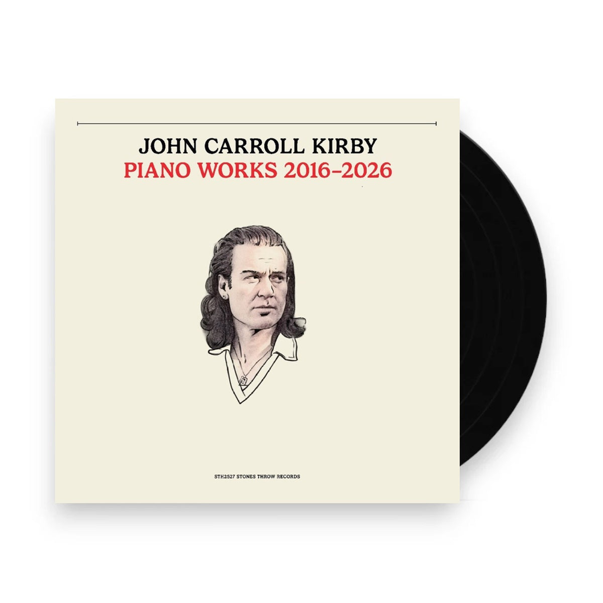 Packshot: John Kirby  Carroll – Piano Works 2016-2026 Vinyl LP | Relix