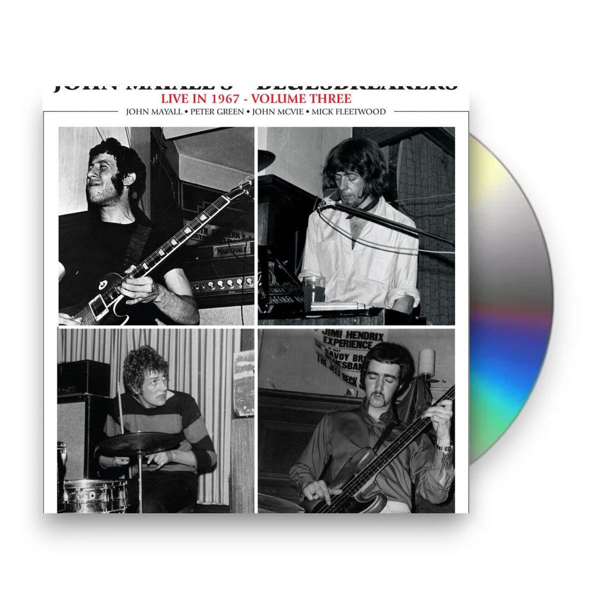 Packshot: John Mayall – Live In 1967 Vol. 3 CD | Relix