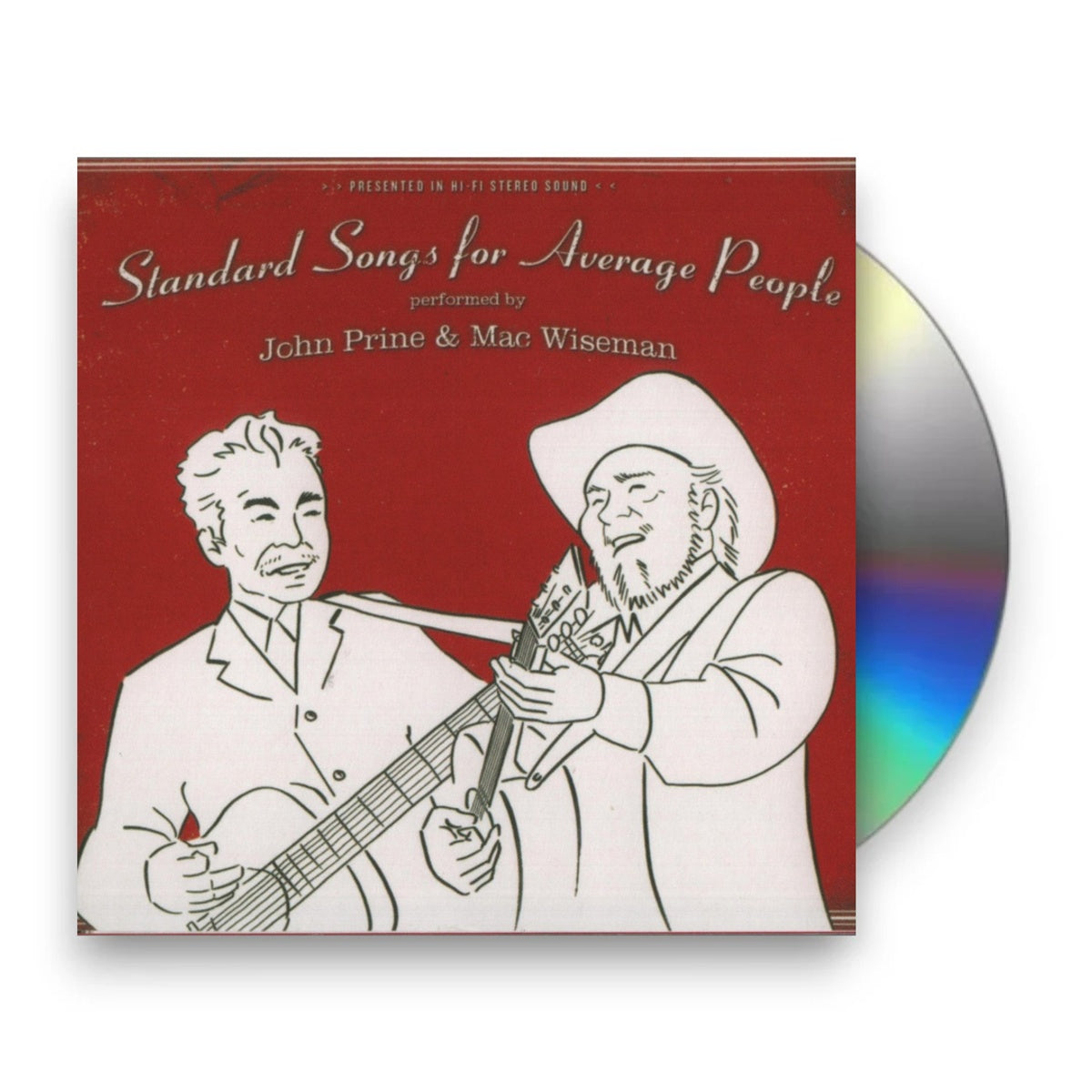 Packshot: John Prine & Mac Wiseman – Standard Songs for Average People CD | Relix