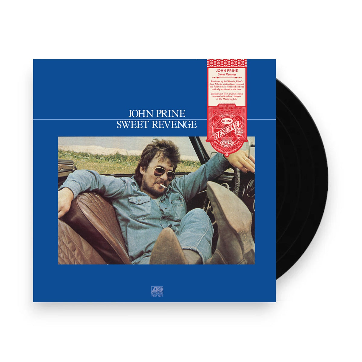 Packshot: John Prine – Sweet Revenge (Syeor26, Rhino Reserve Audiophile LP Vinyl) Vinyl LP | Relix