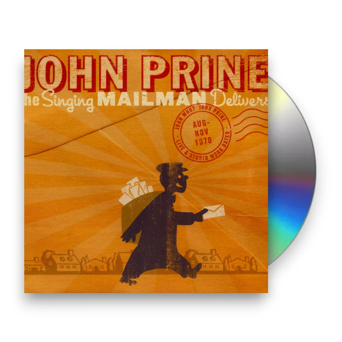 Packshot: John Prine – The Singing Mailman Delivers (2-CD) CD | Relix