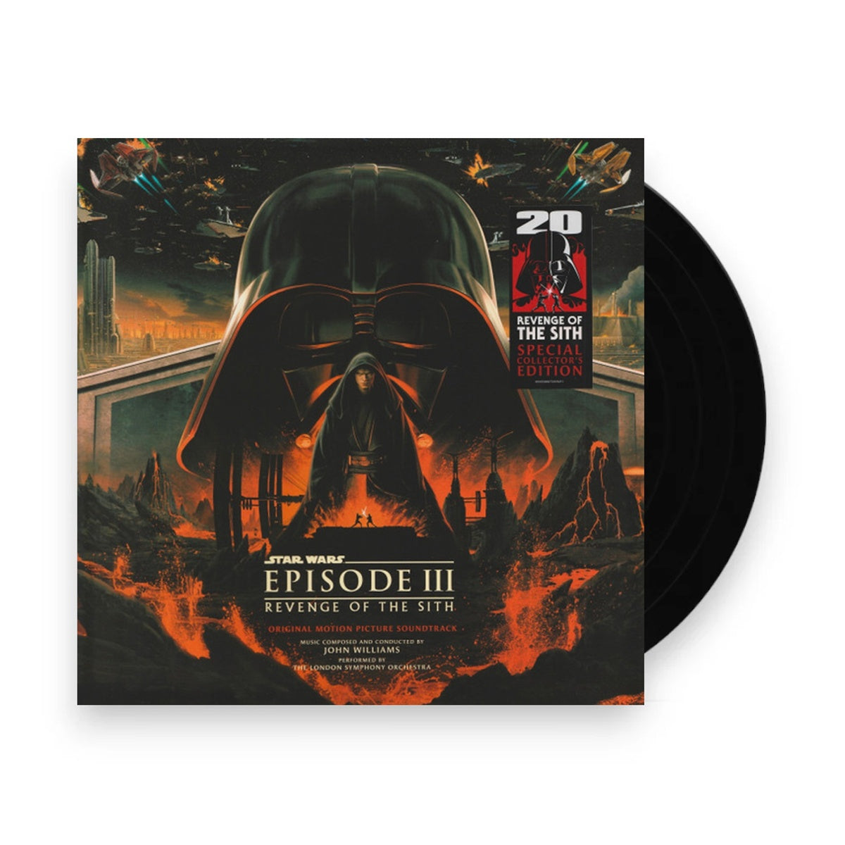Packshot: John Williams – Star Wars: Revenge Of The Sith - O.S.T. (Colored LP Vinyl) Vinyl LP | Relix