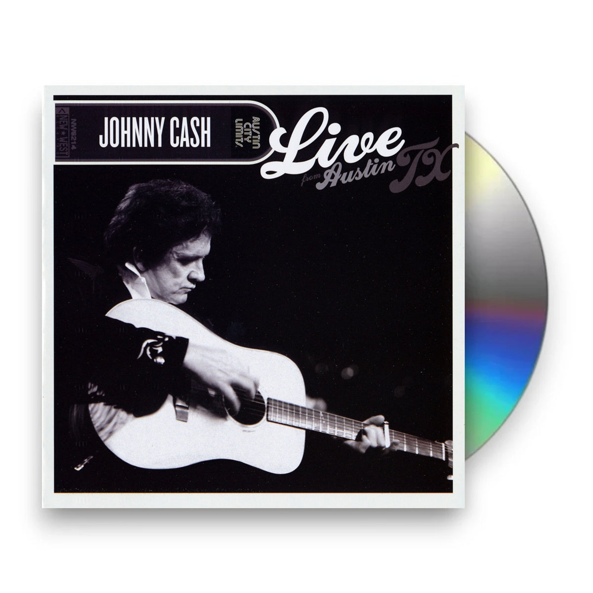 Packshot: Johnny Cash – Live from Austin TX CD | Relix