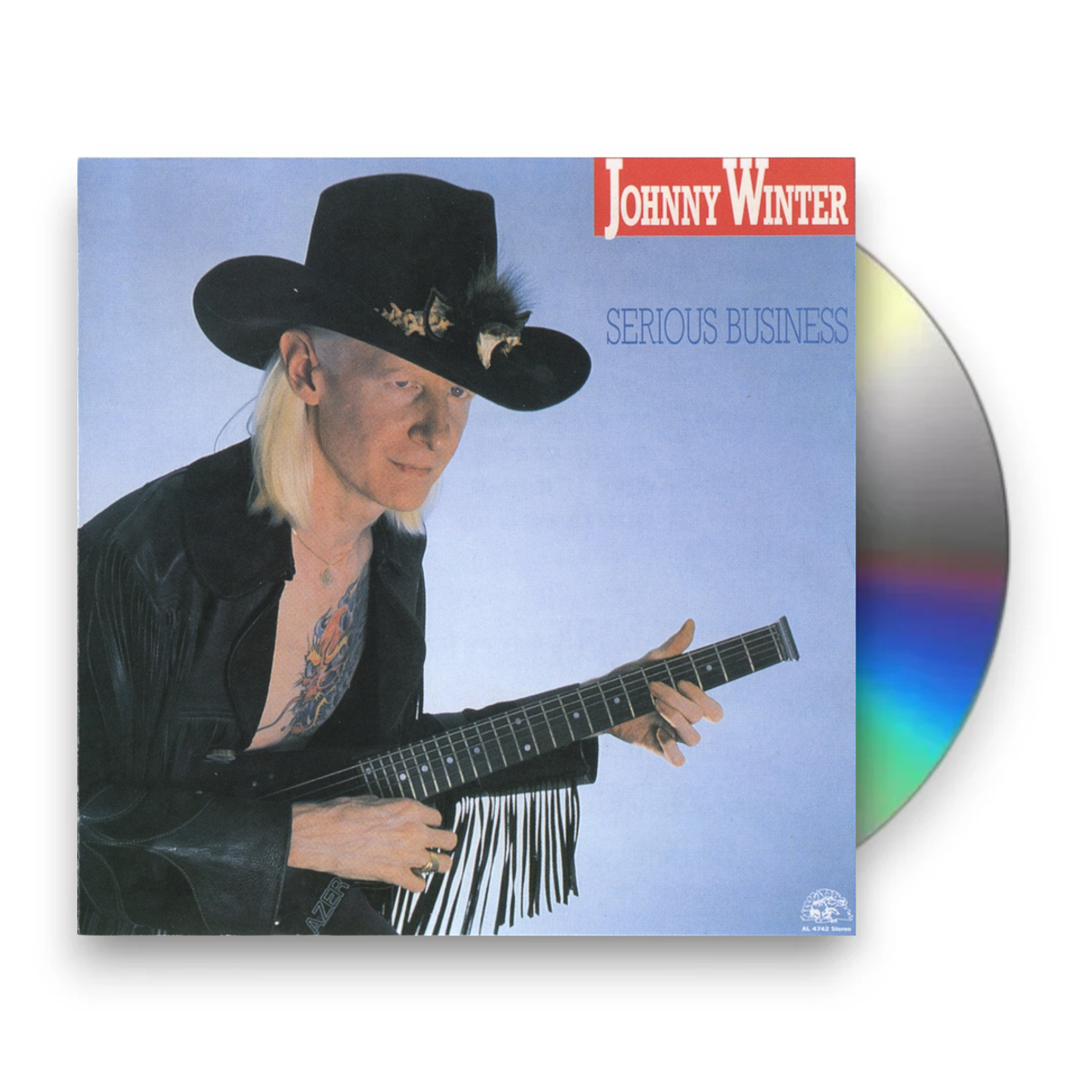 Packshot: Johnny Winter – Serious Business CD | Relix